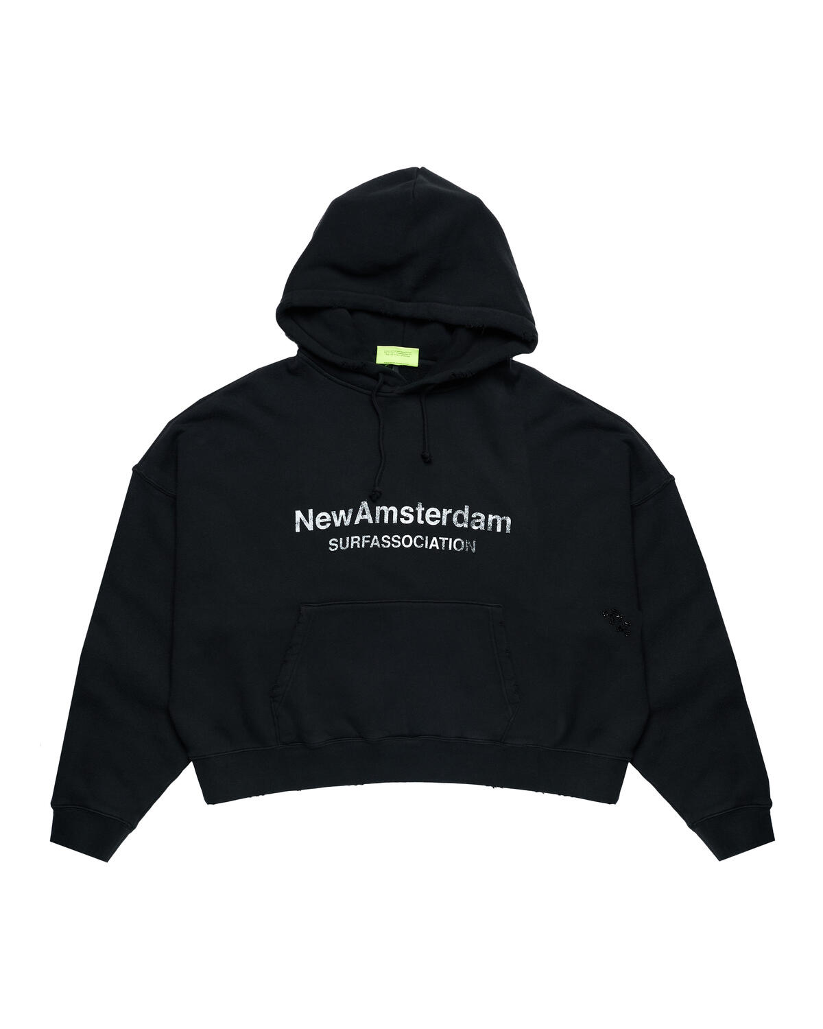 NEW AMSTERDAM SURF ASSOCIATION WORKED LOGO HOODIE | 2602082001